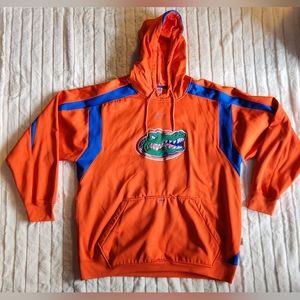 Nike Florida Gators Vintage Center Swoosh Hoodie Mens Large Blue Sweatshirt NCAA